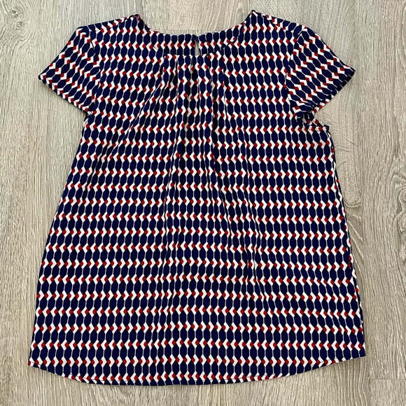 Cool vintage patterned blouse by Hobbs of London - Picture 1 of 4